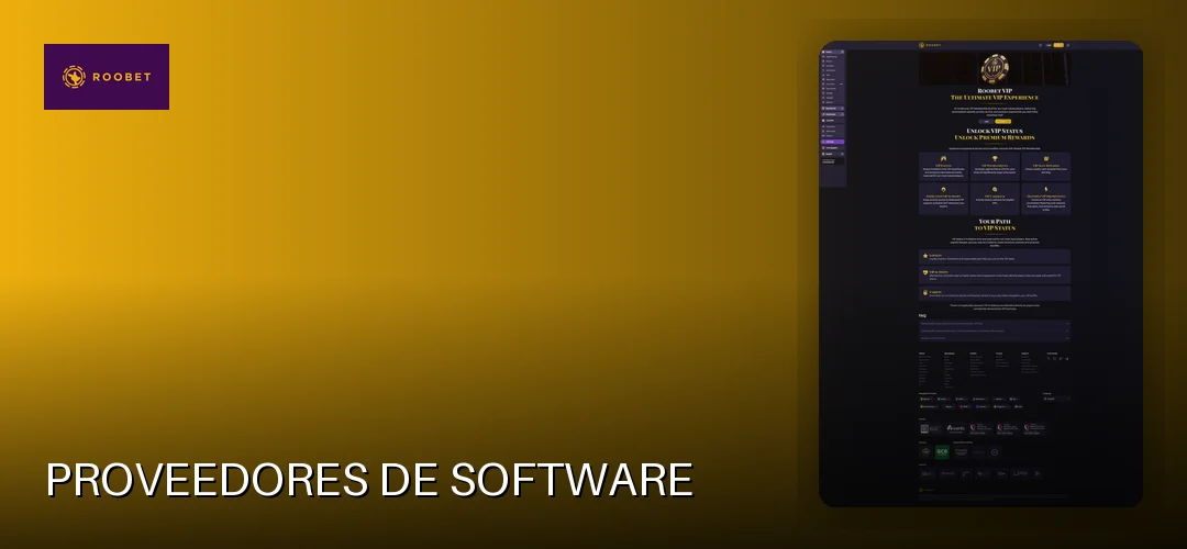 Proveedores de software
