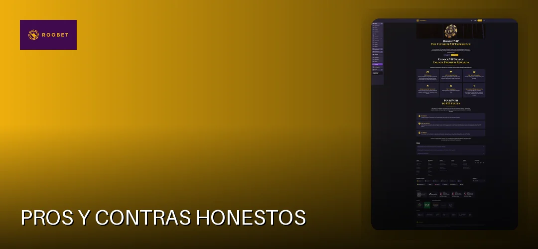 Pros y contras honestos